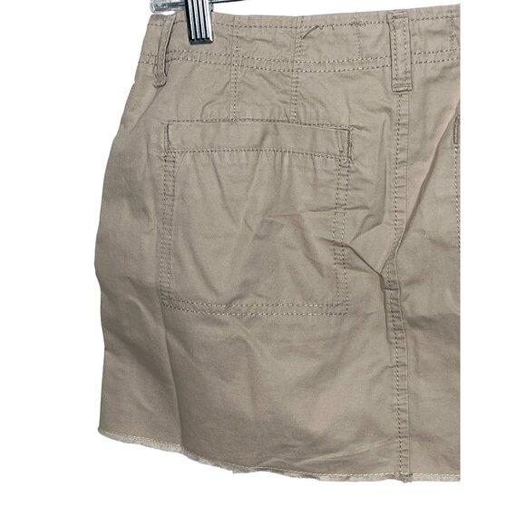 Old Navy Khaki Studded Mini Skirt Womens 4 Casual Summer Fall - Picture 10 of 12